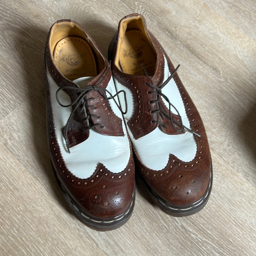 Doc Martens Wingtips Size 10 GREAT Shape